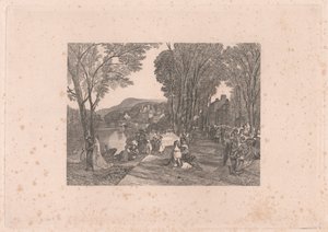 Palast von La Belle Gabrielle von William Miller