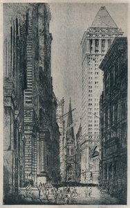 Wall Street, New York, ca. 1913