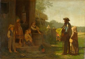 Der Leierkastenmann, ca. 1865-75