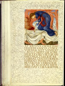 Dido ersticht sich selbst, Eröffnung von Buch IV von Virgils "Aeneis" von William Morris