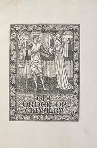 Illustration von William Morris, für 