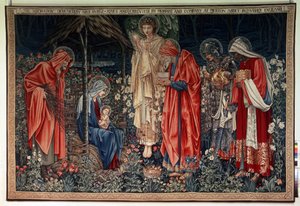 Die Anbetung der Könige von William Morris