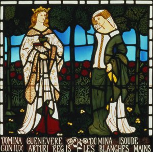 Königin Guinevere und Isolde mit den weißen Händen, aus 
