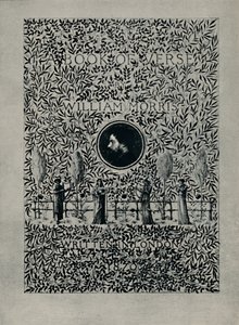 Titelseite zu Ein Buch der Verse, von William Morris, 1870 von William Morris