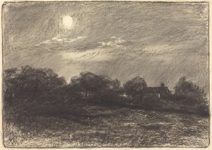 Abend, Bauernlandschaft