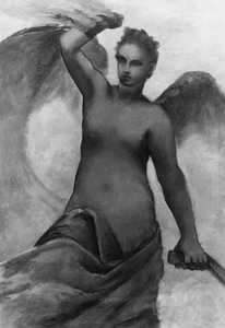 Fortune: Eine Studie für "Der Entdecker" von William Morris Hunt