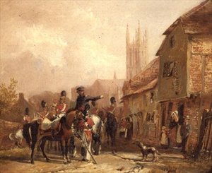 Einquartierung von Truppen von William Mulready