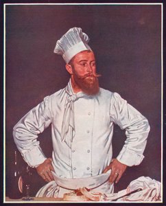 Der Chef des Hôtel Chatham, Paris, ca. 1921