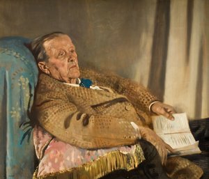 Porträt von Sir Edwin Ray Lankester 1847-1929, 1928 von William Newenham Montague Orpen