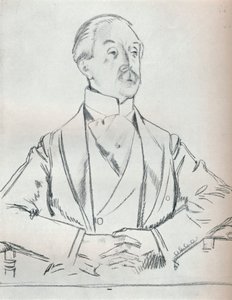 Porträtstudie in Bleistift, 20. Jahrhundert, 1932