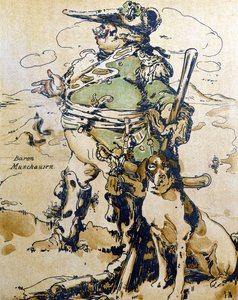Baron Münchhausen, Illustration aus 