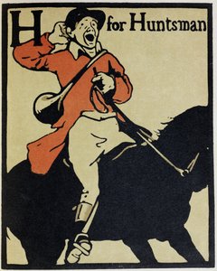 H ist für Jäger, Illustration aus 