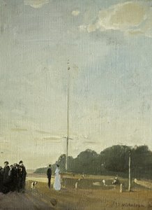 Hampstead Heath, Flagstaff von William Nicholson