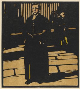 Londoner Typen: Bluecoat-Junge von William Nicholson