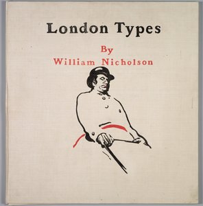 Londoner Typen: Umschlag von William Nicholson