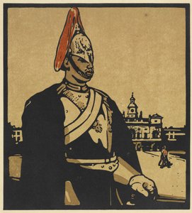 Londoner Typen: Gardist von William Nicholson