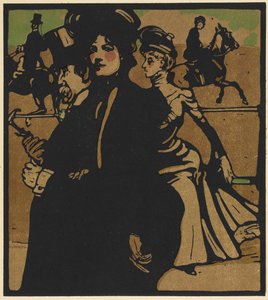 Londoner Typen: Dame von William Nicholson