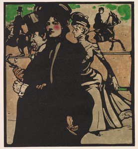 Londoner Typen: Dame von William Nicholson