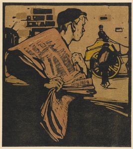 Londoner Typen: Zeitungsjunge von William Nicholson