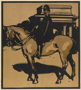 Londoner Typen: Polizist (Constitution Hill) von William Nicholson