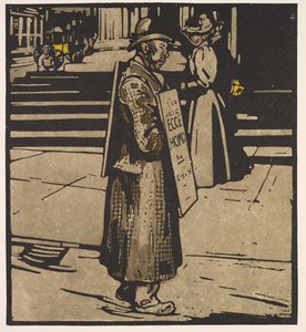 Londoner Typen: Sandwich-Mann von William Nicholson