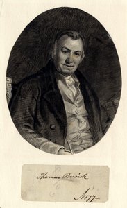 Porträt von Thomas Bewick von William Nicholson