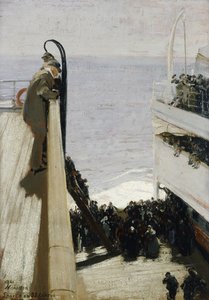 Sport auf der S.S. Cedric von William Nicholson