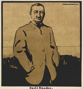 Zwölf Porträts: Cecil Rhodes von William Nicholson