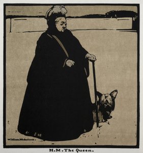 Zwölf Porträts: Ihre Majestät die Königin von William Nicholson