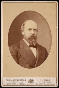 Porträt von Othniel Charles Marsh 1831-1879, ca. 1875 von William Notman