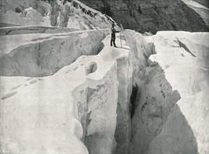 Die Rockies: Asulkan-Gletscher, Hermit Range, Kanada, 1895