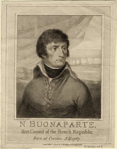 Napoleon Bonaparte als Erster Konsul von Frankreich, 1801