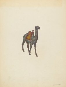 Kamel-Sparbüchse, um 1940