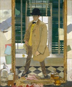 Selbstporträt, ca. 1910 von William Orpen
