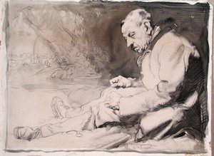 Studie eines alten Mannes