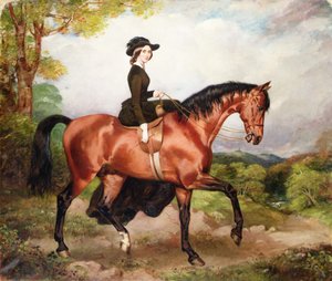 Porträt von Mrs. Thomas Conolly aus Castletown Co. Kildare