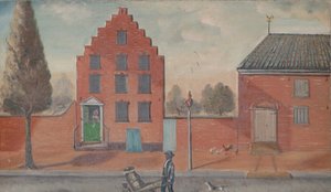 Buttermilchverkäufer, 1870er