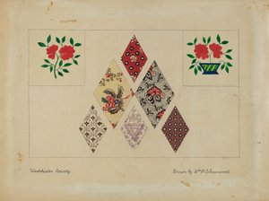 Gedruckte Quiltmuster von William P. Shearwood