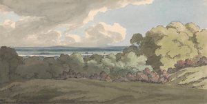 Blick über die Themse vom Greenwich Park von William P. Sherlock