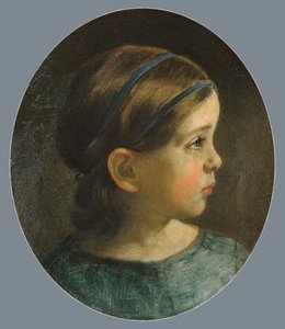 Tochter von William Page, wahrscheinlich Mary Page, ca. 1840 von William Page