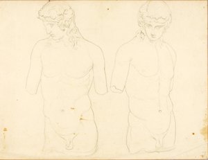Eros (Vatikan Nr. 250), zwei Ansichten von William Page