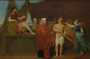 Streit zwischen Achilles und Agamemnon