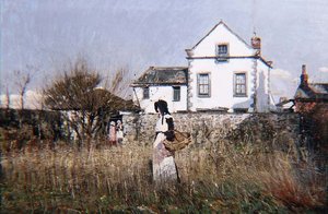 Landschaft, Das Weiße Haus, ca. 1880 von William Page Atkinson Wells