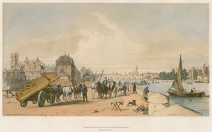 Lambeth und Westminster von Milbank von William Parrott