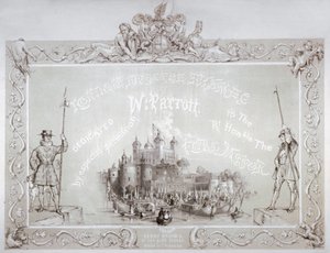 Lord Mayor Thomas Johnson und sein Gefolge beim Verlassen des Tower of London, 1840 von William Parrott