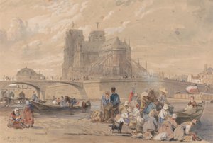 Notre Dame, Paris von William Parrott