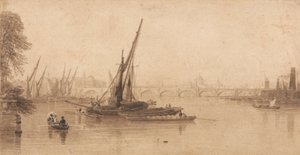 Waterloo Bridge vom Garten von M. A. Taylor, Esq.