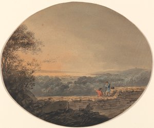Fernansicht von Exmouth von Exeter aus