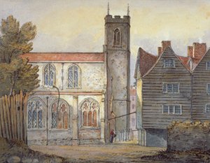 Kirche St. Katharina bei dem Turm, Stepney, London, 1815 von William Pearson