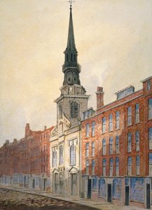 Kirche St. Martin innerhalb Ludgate und Ludgate Hill, City of London, 1815